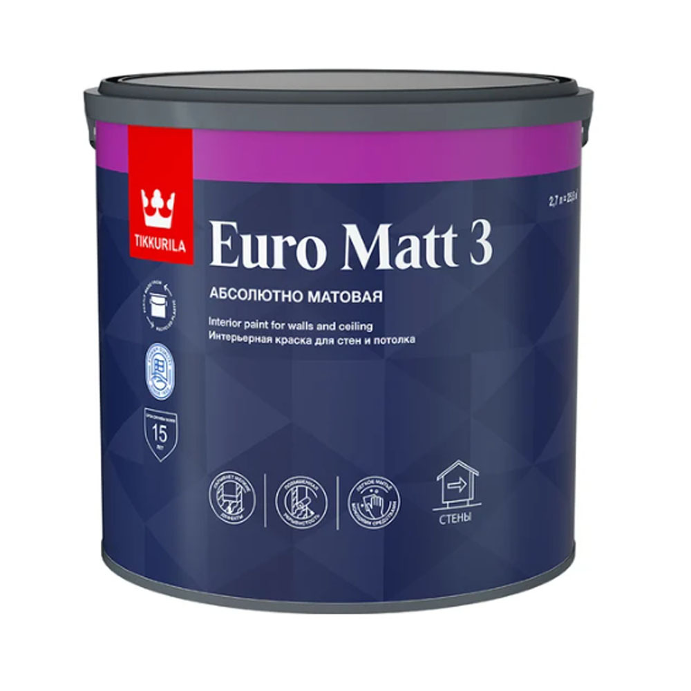 ������ EuroMatt-3 ��������� ������� 2,7 � TIKKURILA