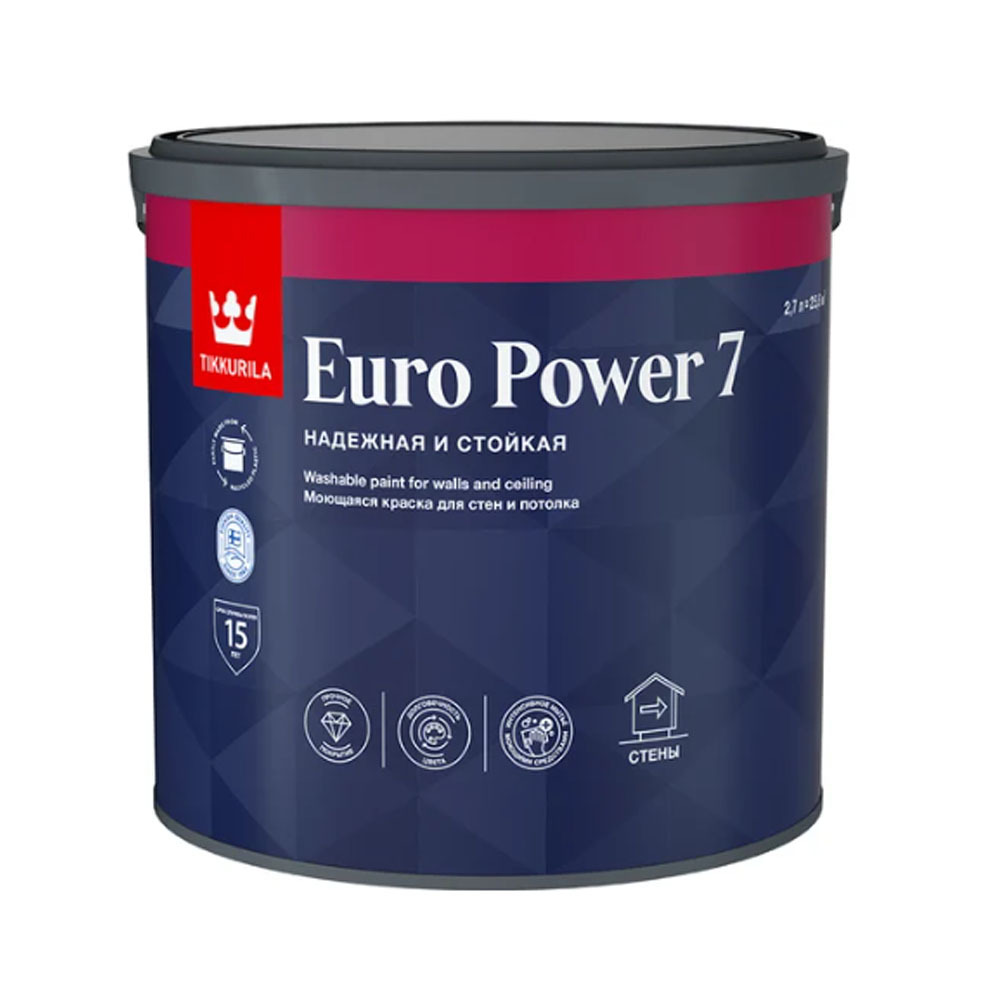 ������ EuroPower-7 �������, ���������, �������� 2,7 � TIKKURILA