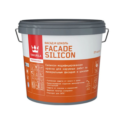 ������ ��������� ��� ������� � ������� FACADE SILICON 2.7 � TIKKURILA